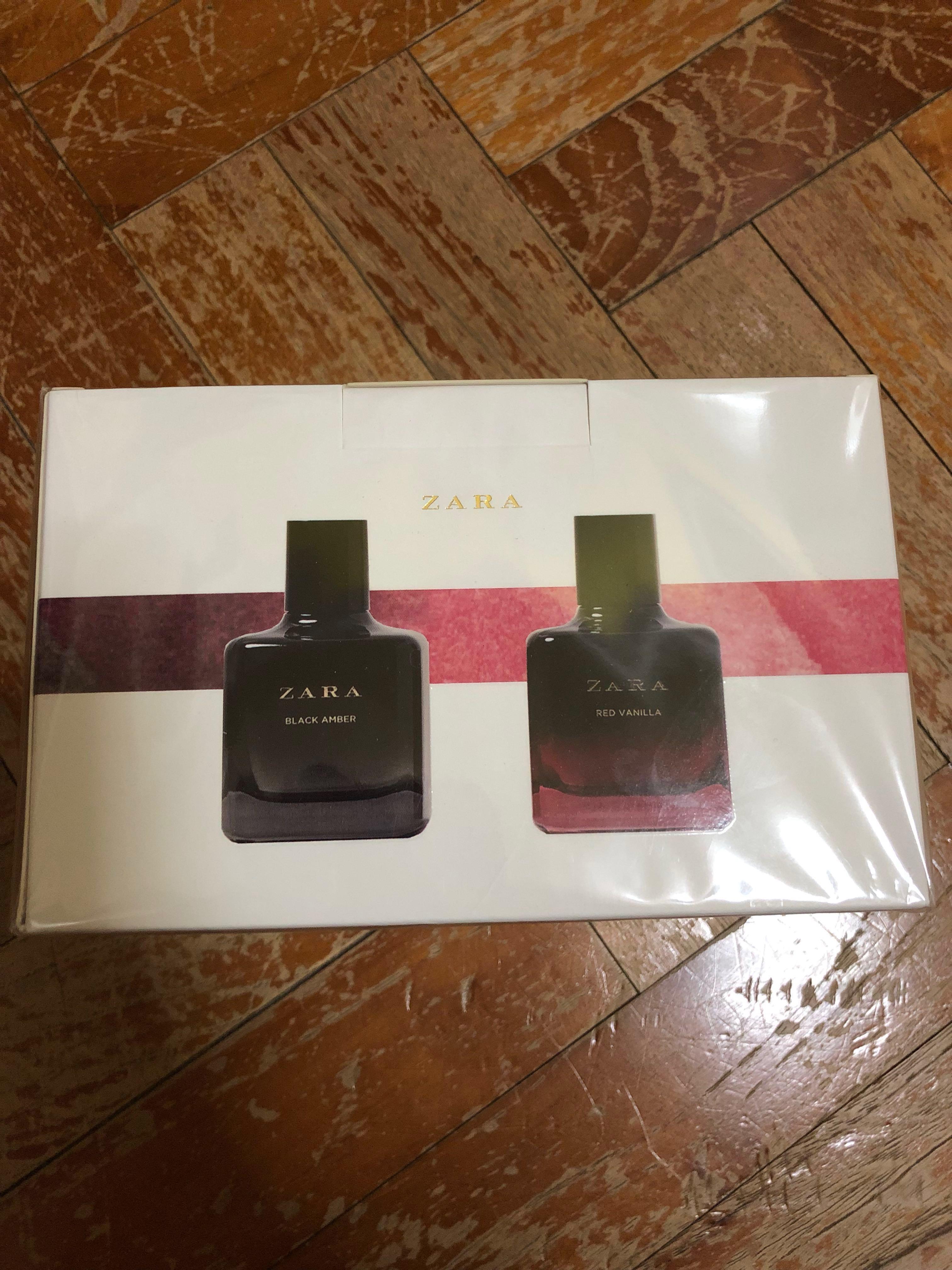 zara black amber and red vanilla perfume price