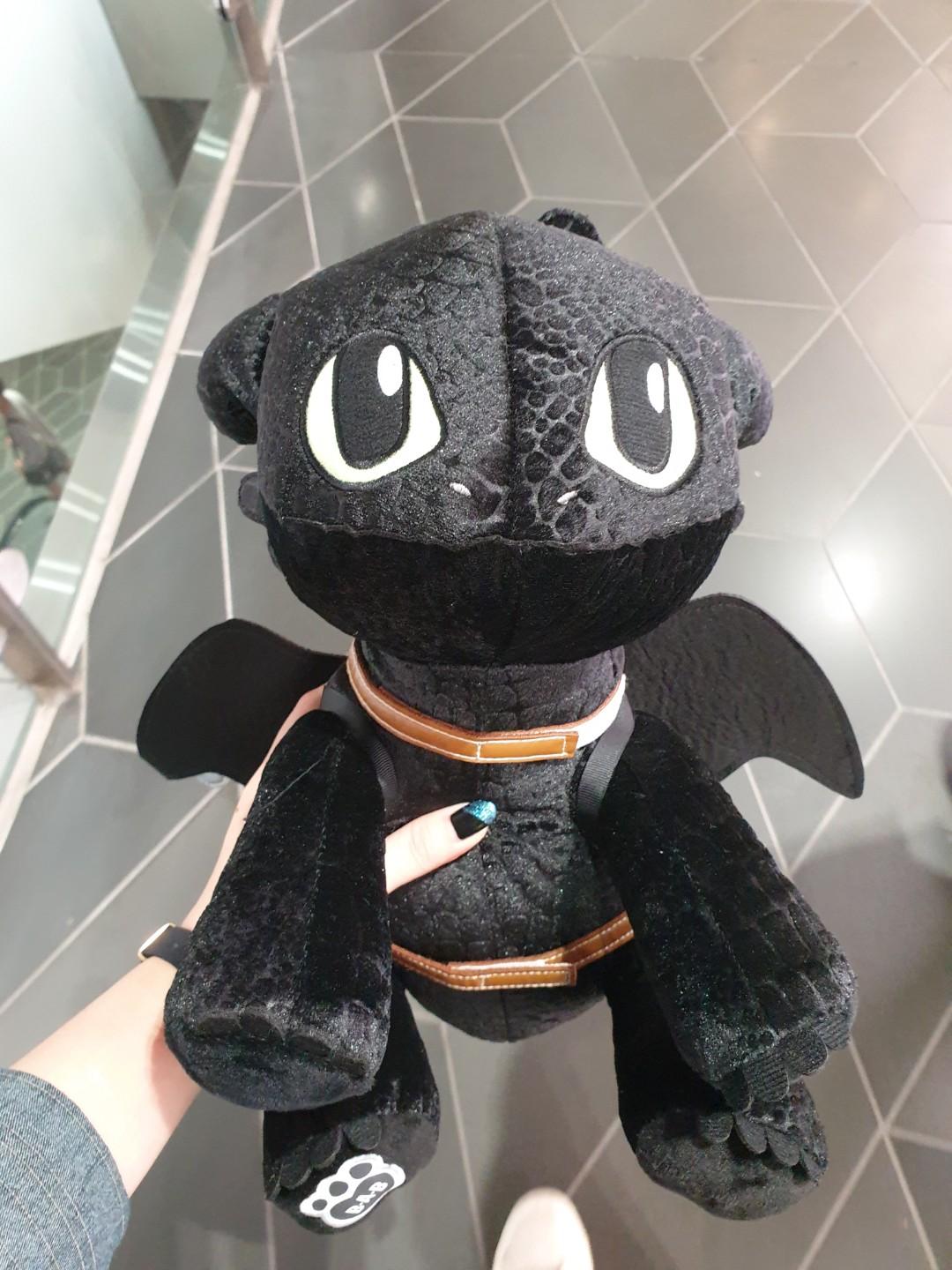Toothless Plush Build A Bear Saddle