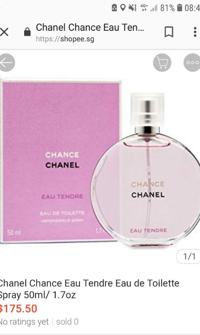 Chanel eau tendre 50ml cheap