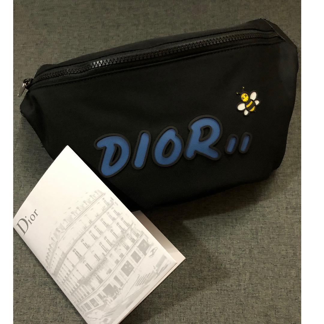 dior kaws bum bag