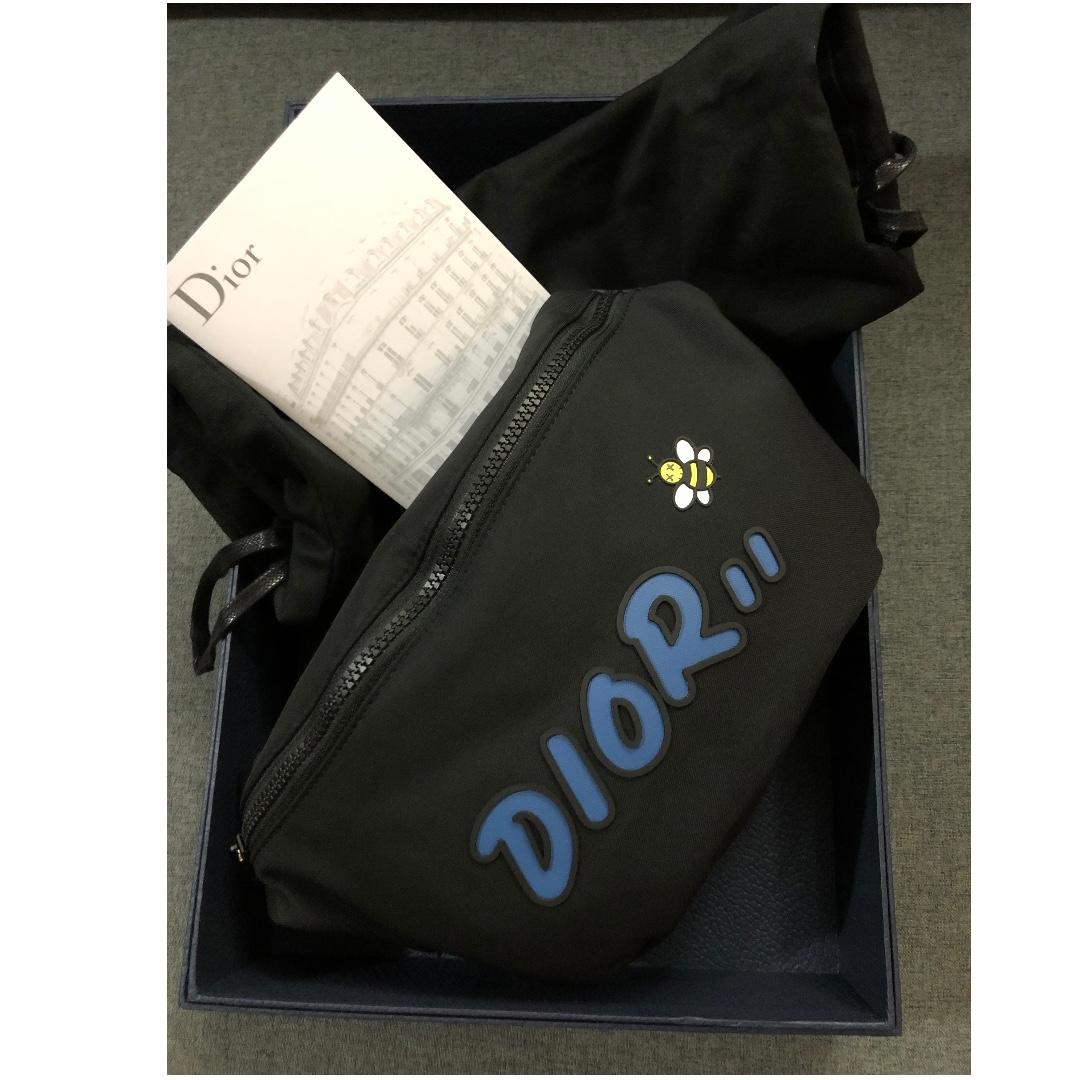 Dior X Kaws Bumbag Men s Fashion Bags Sling Bags on Carousell