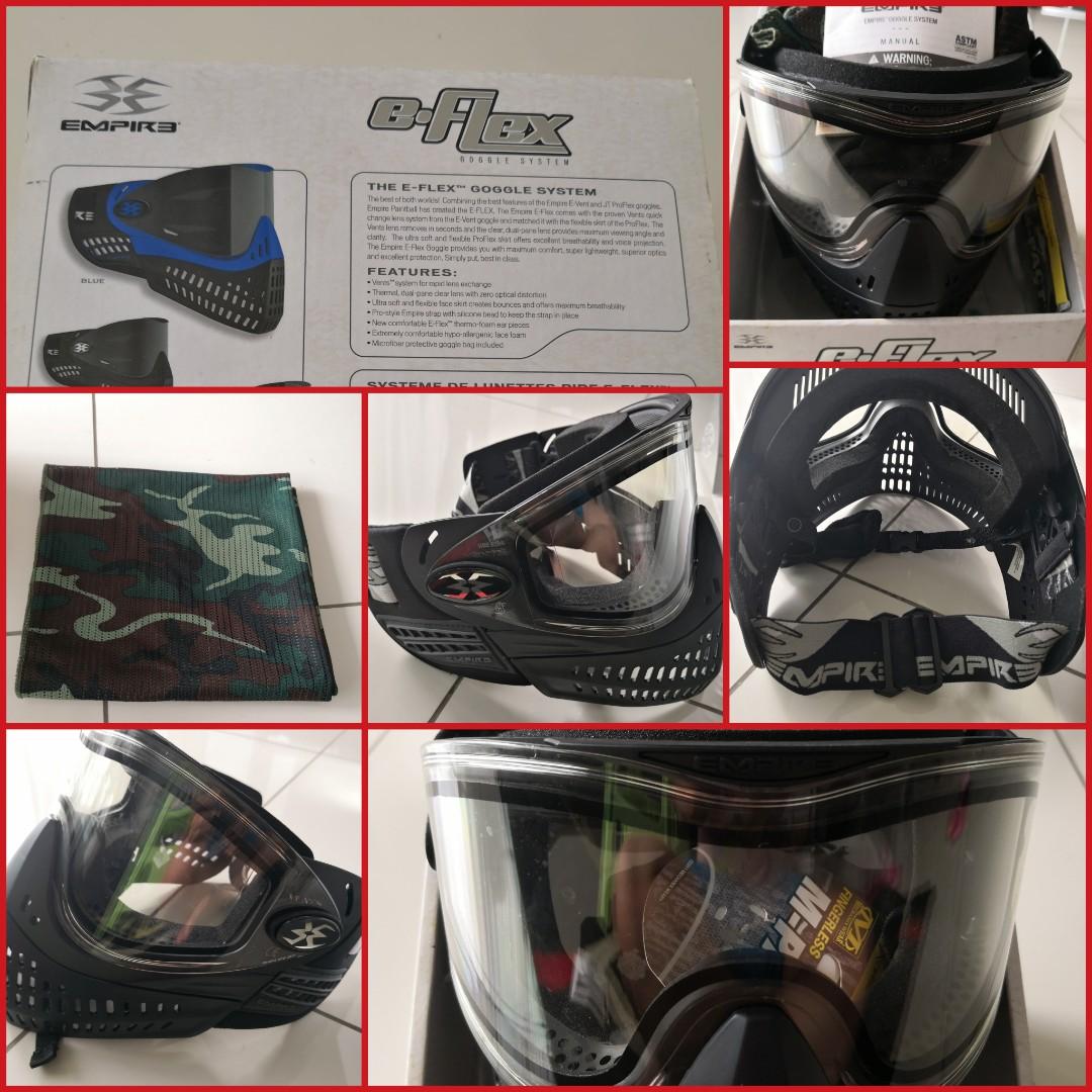 Eflex paintball mask, Sports Equipment, Sports & Games, Water Sports