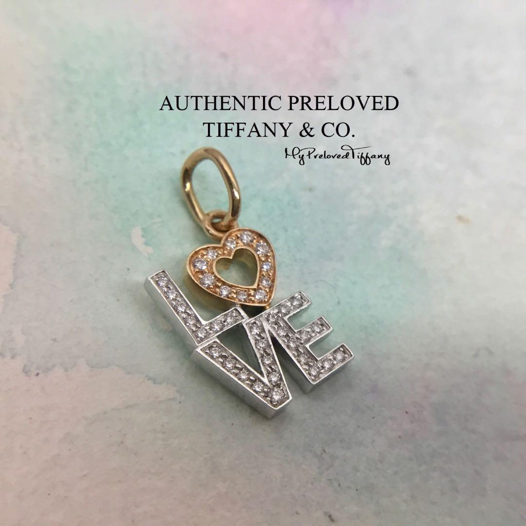 Diamond White Gold Rose Gold Pendant 