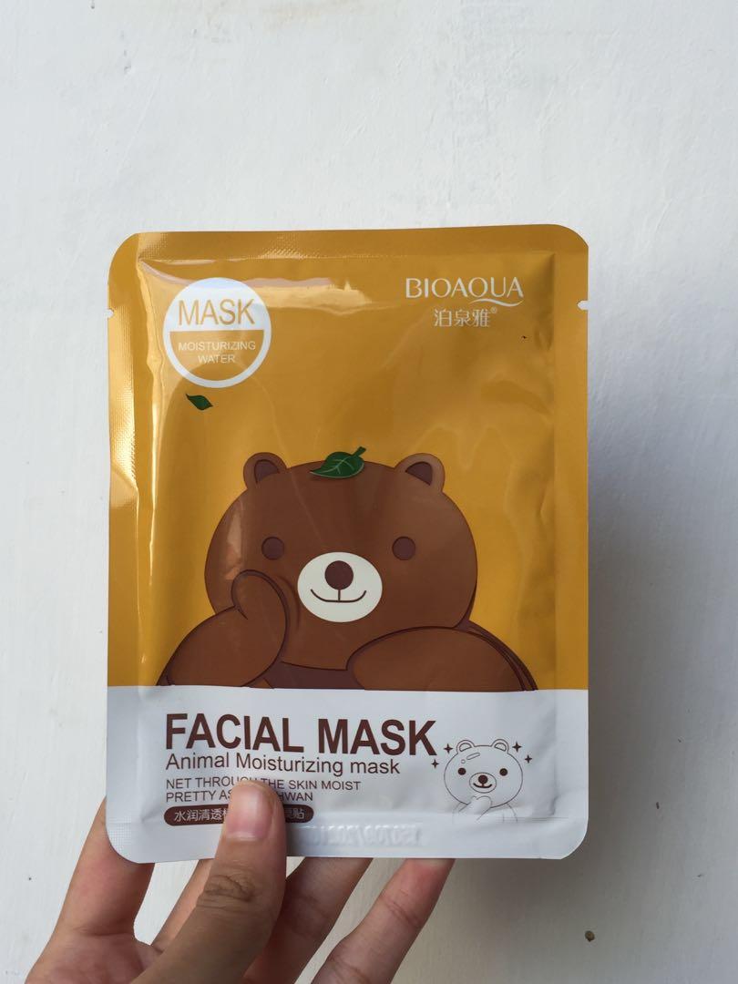 Facial Mask 100 ori, Kesehatan & Kecantikan, Kulit, Sabun & Tubuh di
