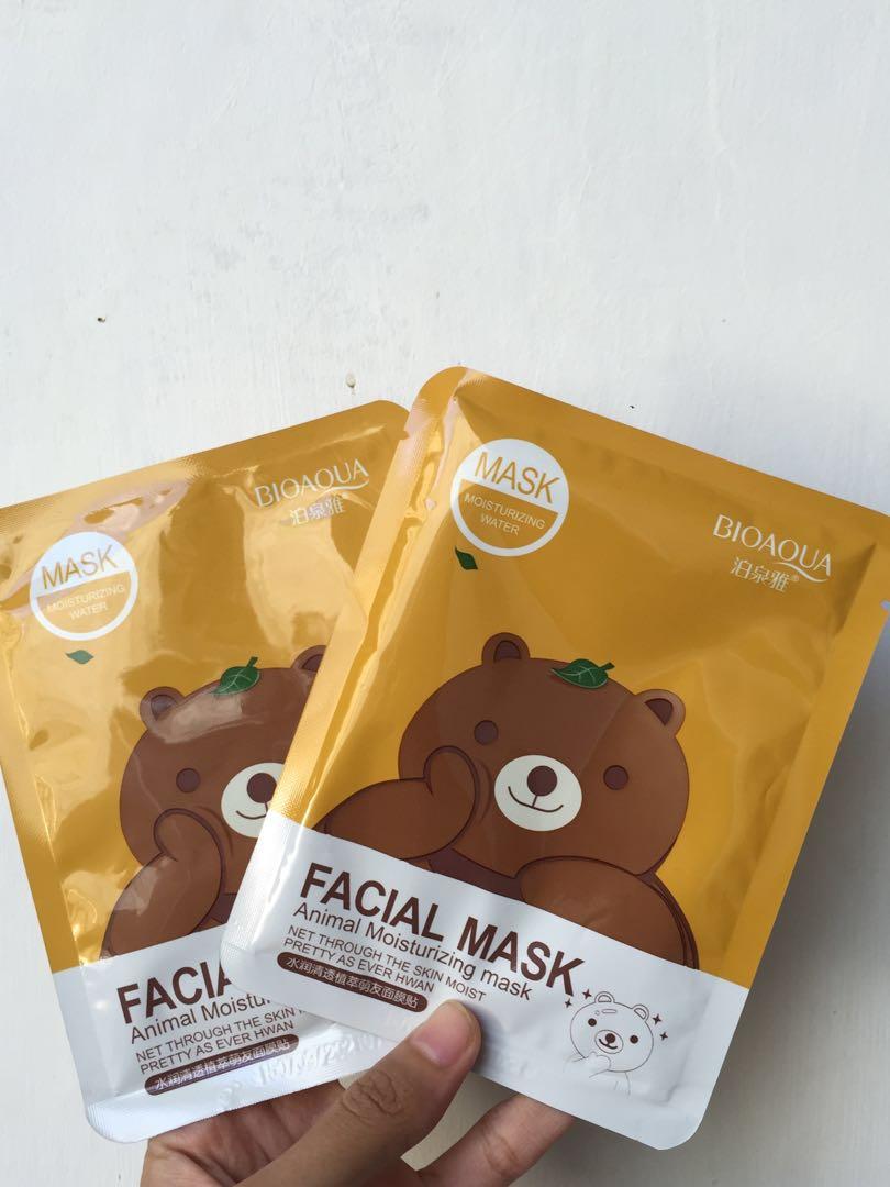 Facial Mask 100 ori, Kesehatan & Kecantikan, Kulit, Sabun & Tubuh di