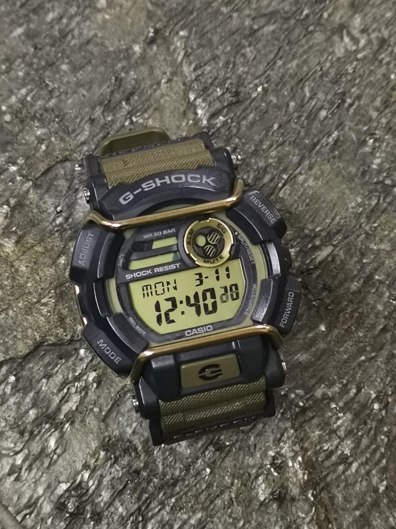 G Shock GD 400 Military Mud Green