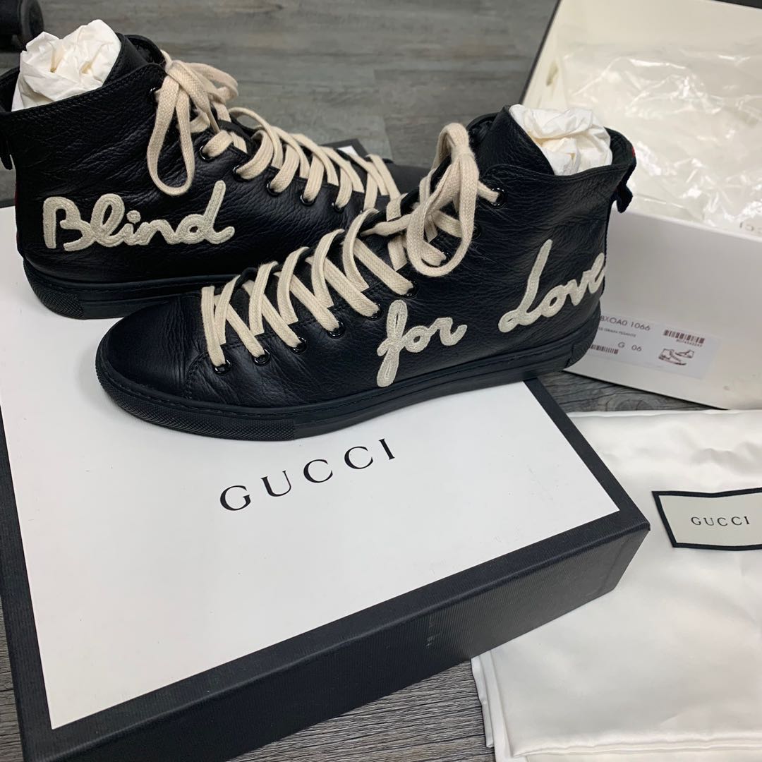 gucci cut shoes