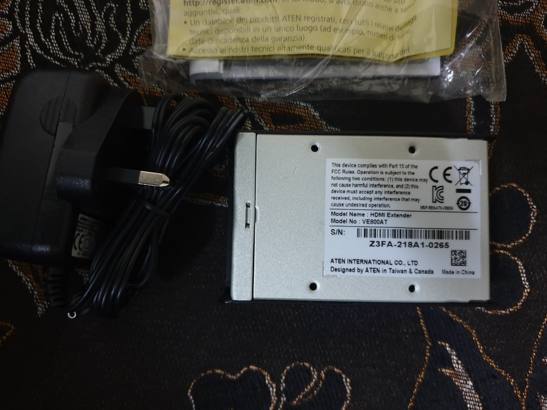Hdmi Extender Aten Ve800at Electronics Tvs Entertainment Systems On Carousell