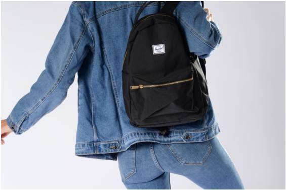 Herschel Nova XS Backpack Black NBU Barang Mewah Tas Dompet di