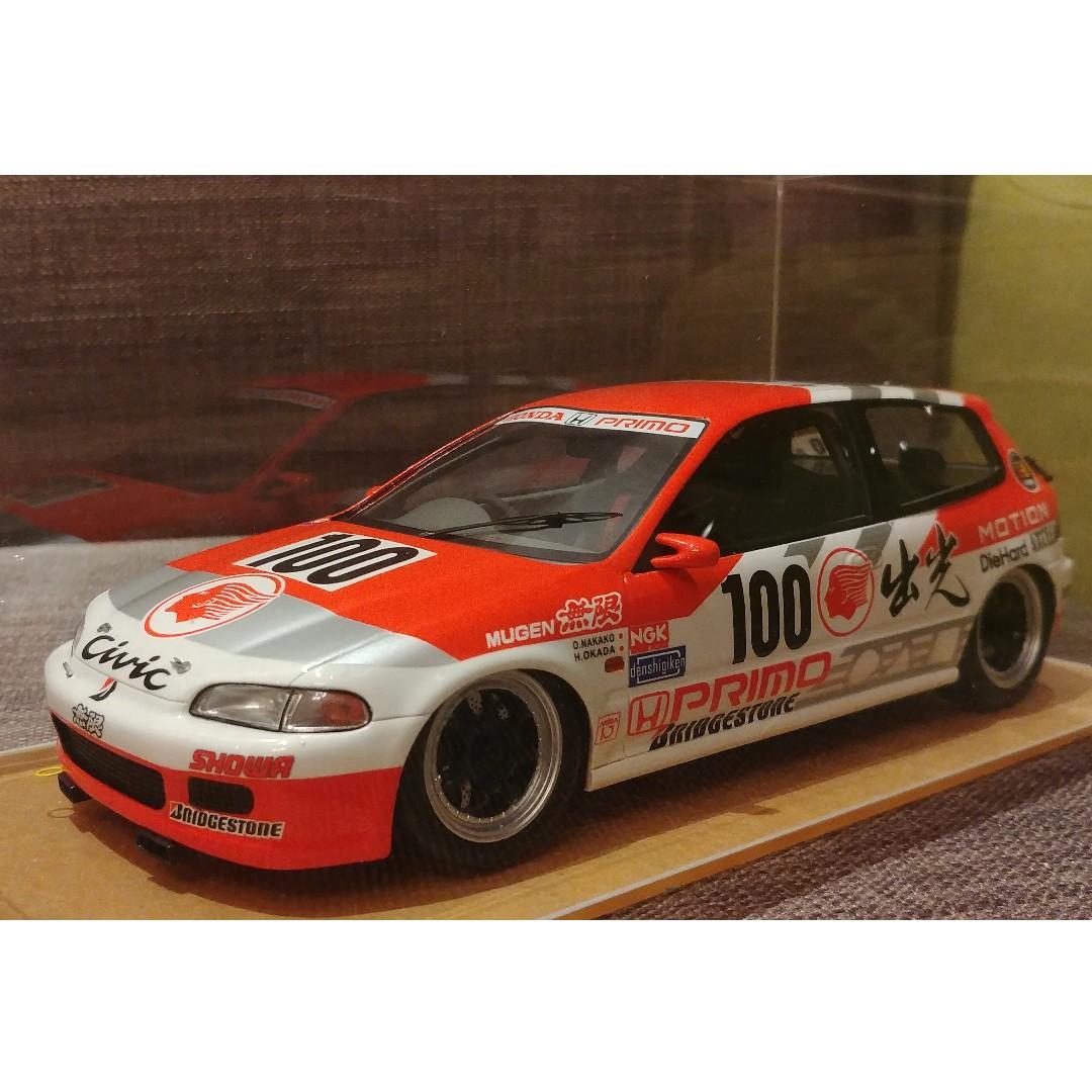 Honda Civic Eg6 出光tarmac Works 1 18 興趣及遊戲 玩具 遊戲類 Carousell