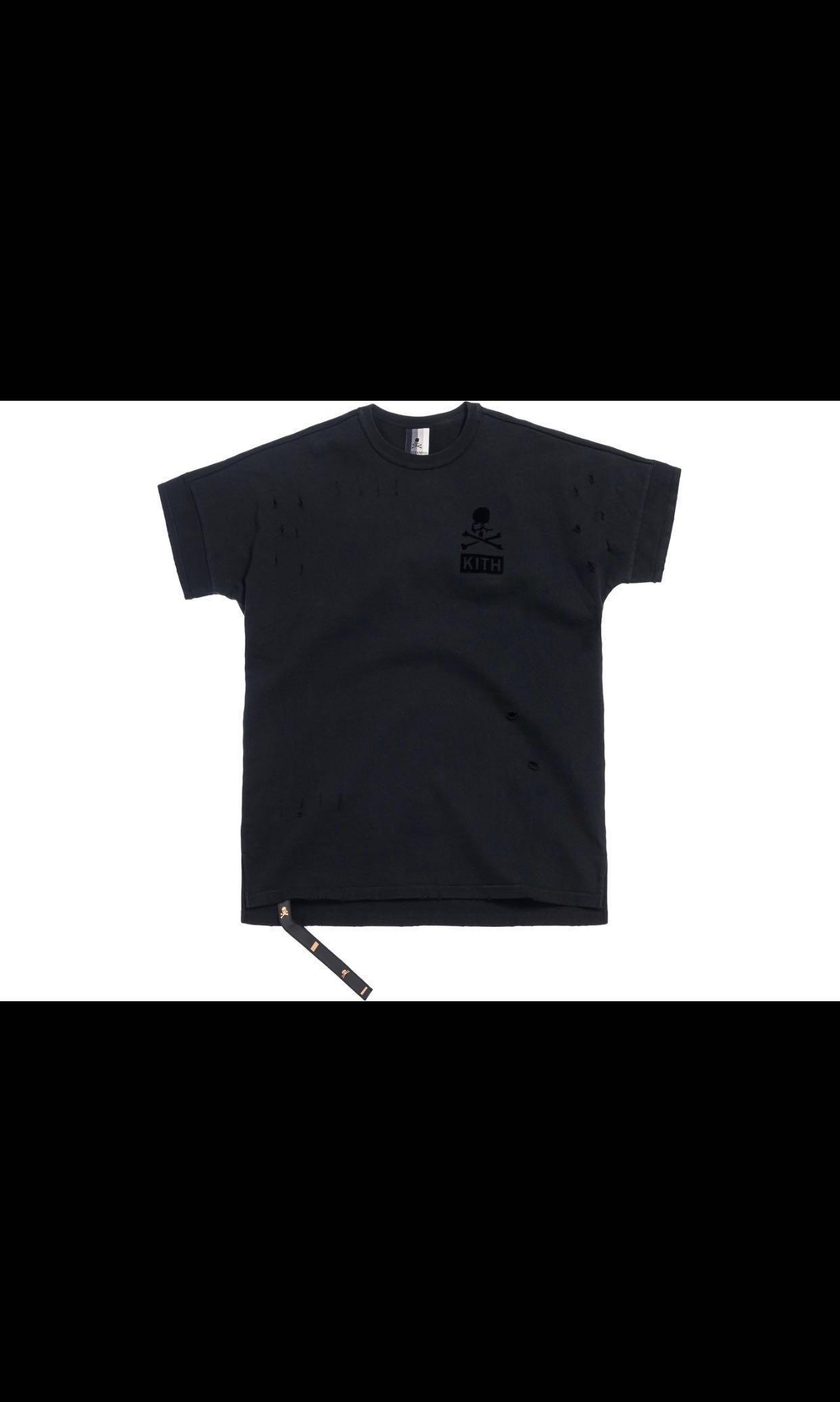 INSTOCK KITH X MASTERMIND WORLD REVERSE TEE BLACK