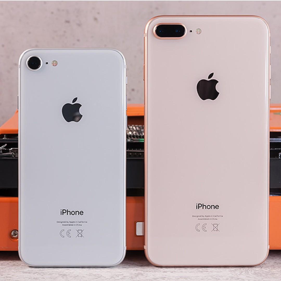 Iphone 8 Plus 256gb Gold Space Grey Silver Telepon Seluler