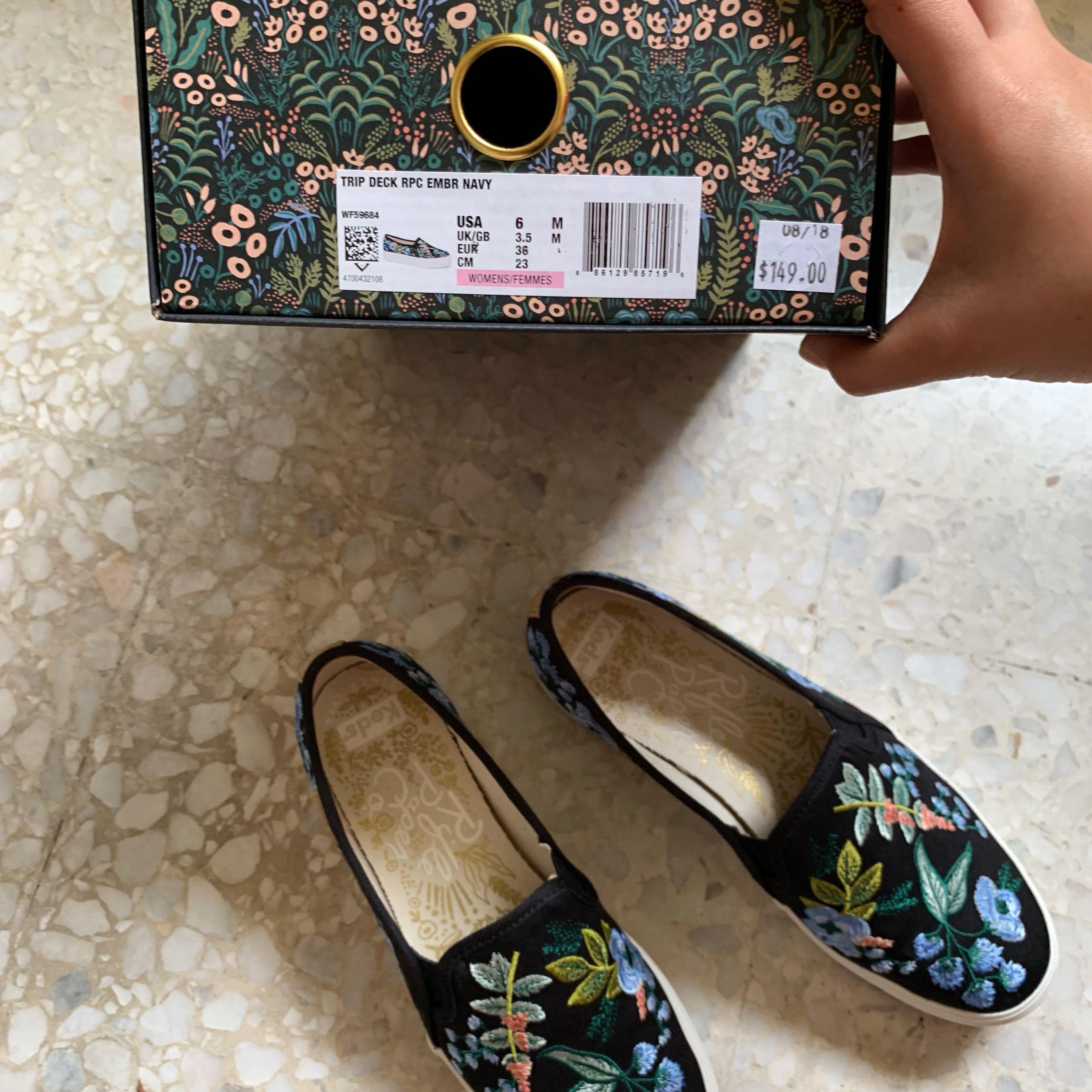Keds embroidered herb garden hotsell