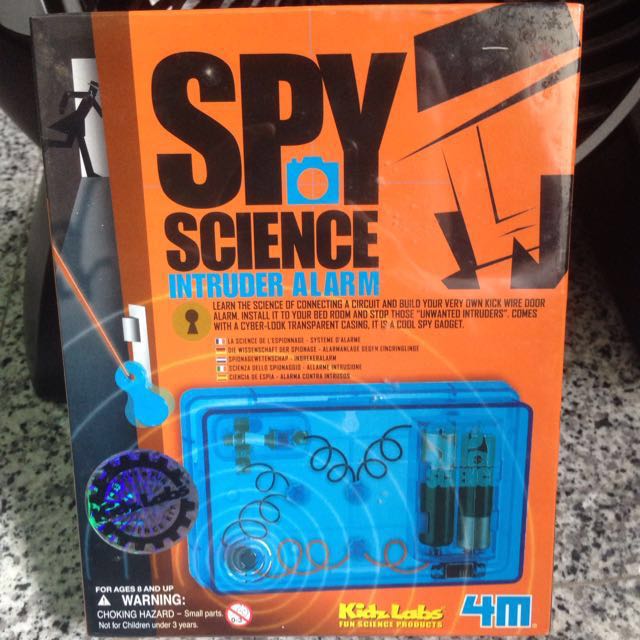 Kidz Labs Spy Science Intruder Alarm Toys Games Others On