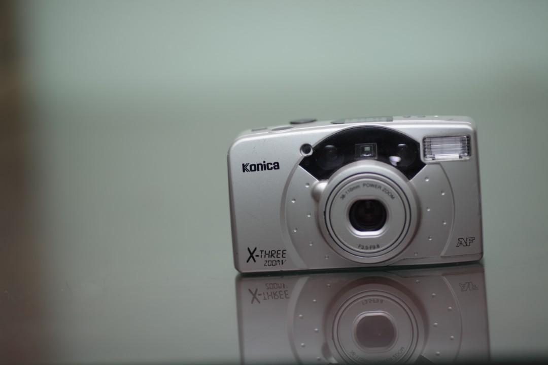 Konica X-Three Zoom V, Photography, Cameras on Carousell