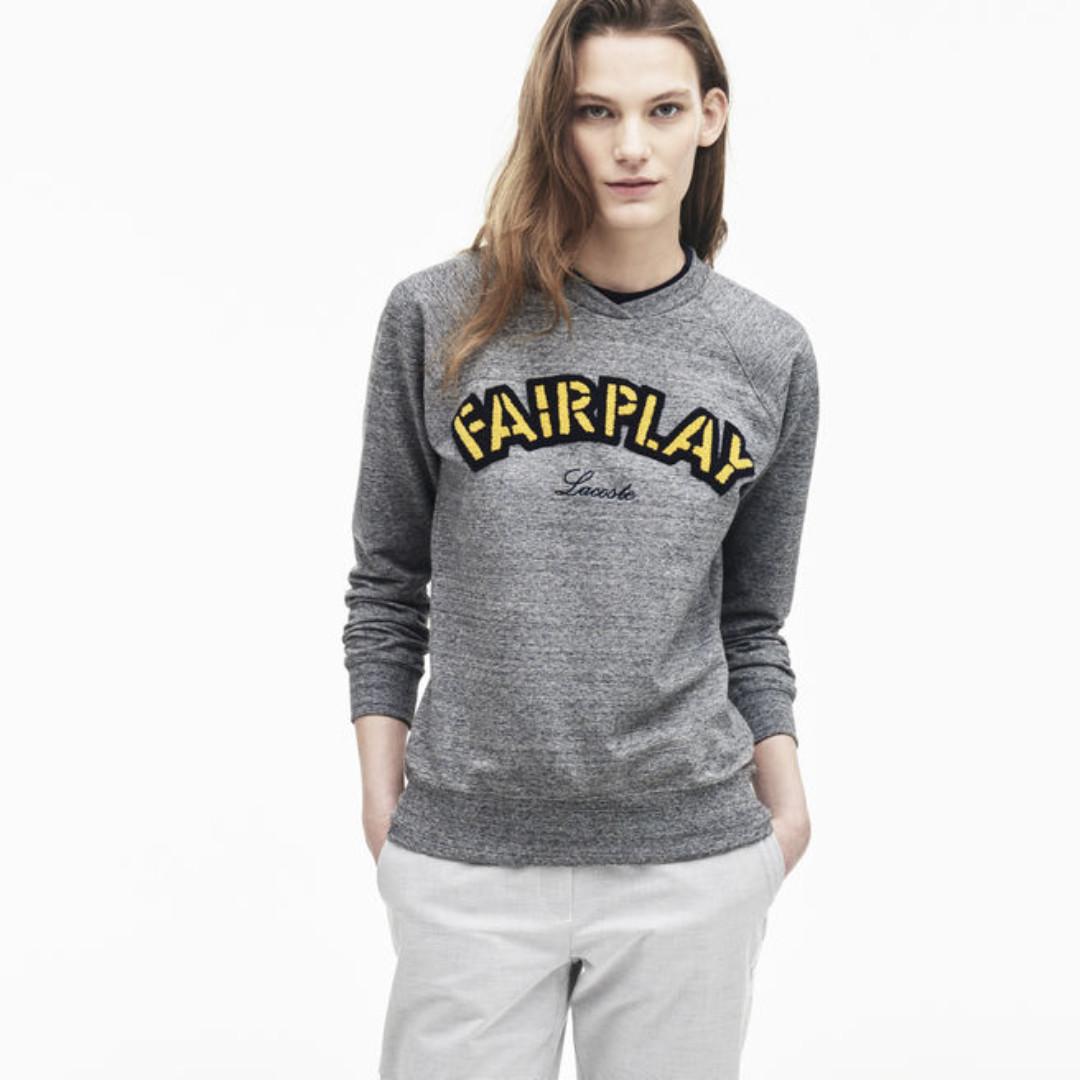 Lacoste fairplay sweatshirt best sale