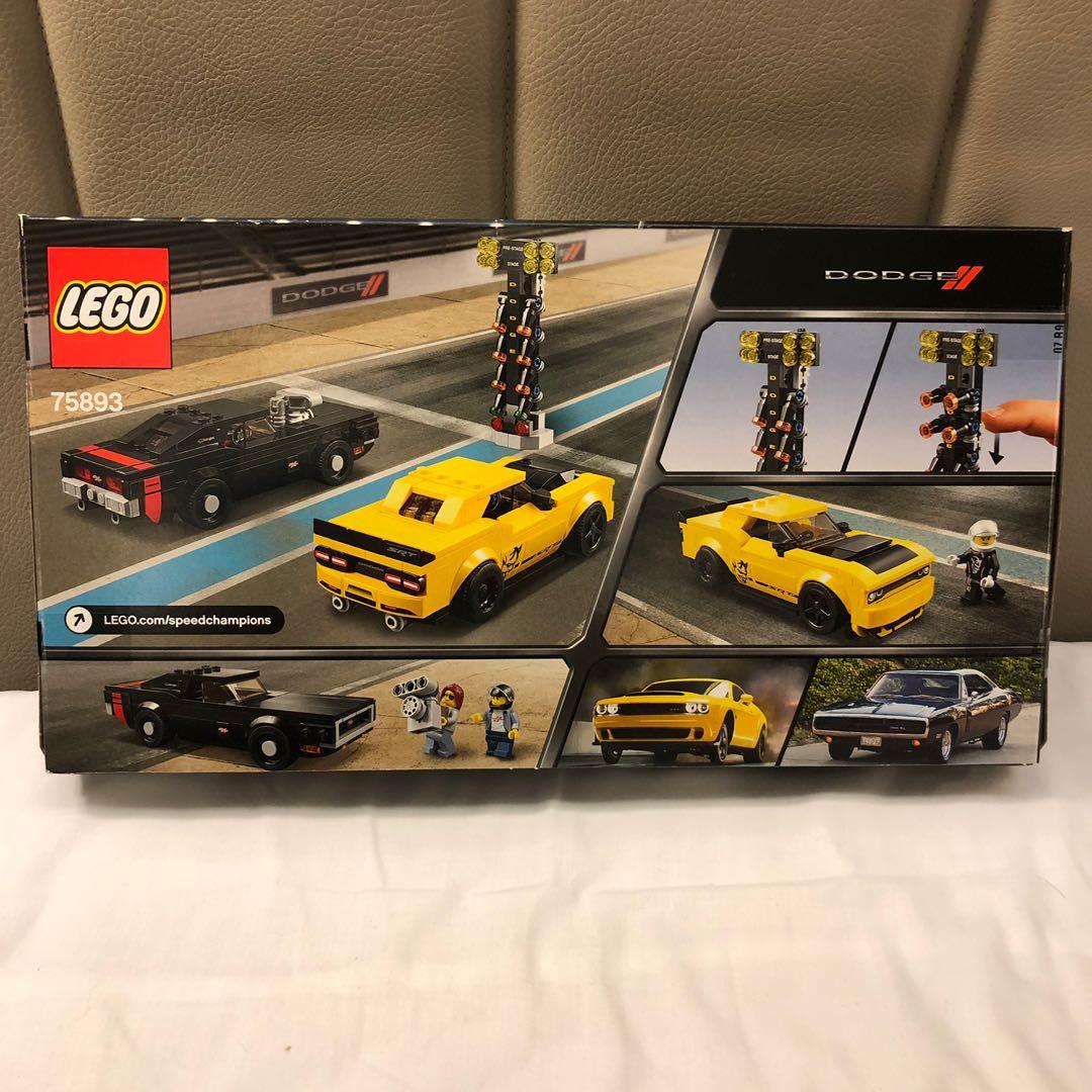 Lego speed champions 2018 dodge challenger srt demon and 1970 hotsell
