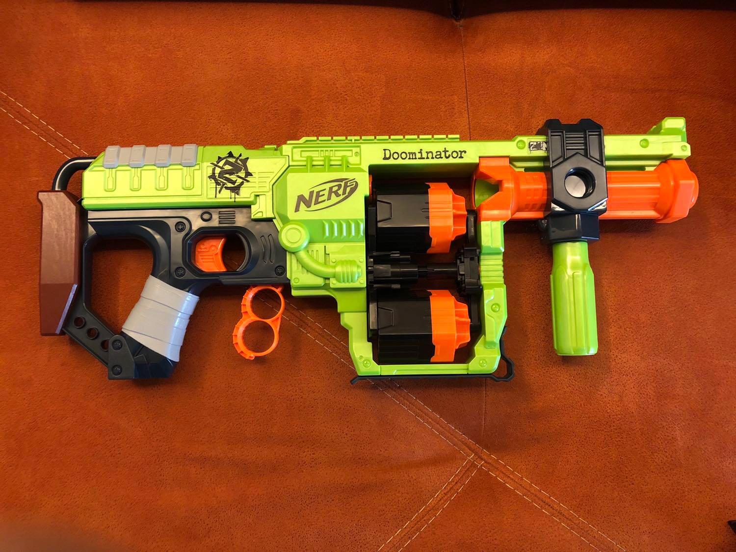 nerf zombie strike doominator blaster stores