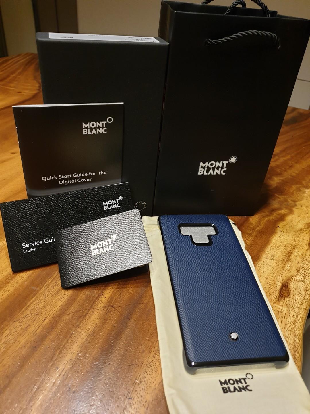 Montblanc Samsung Note 9 Case Mobile Phones Gadgets Mobile Gadget Accessories Cases Sleeves on Carousell