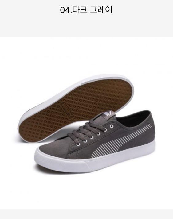 puma bari canvas trainers mens