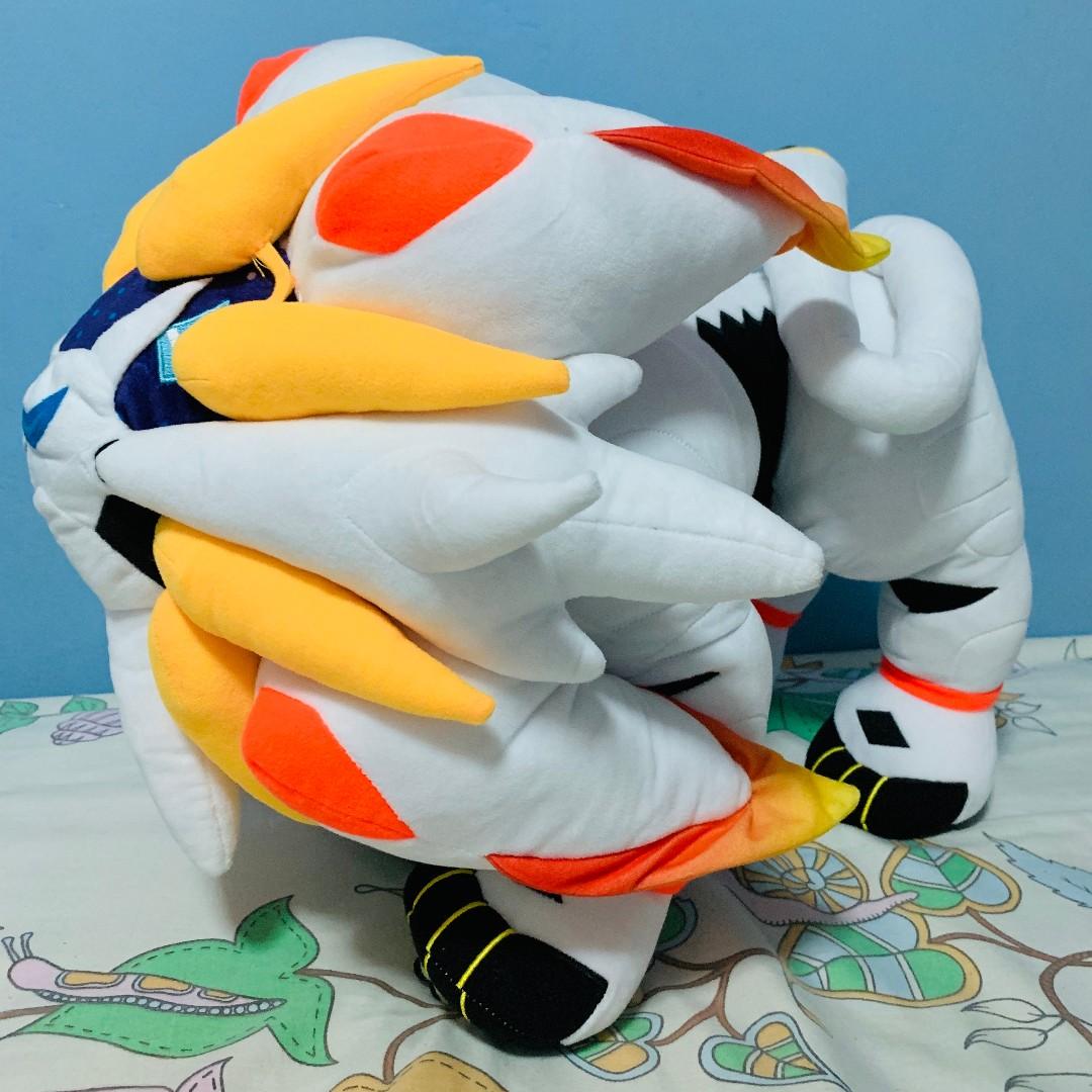 Pokemon Solgaleo Jumbo Plush 45cm Toys Games Stuffed Toys On Carousell