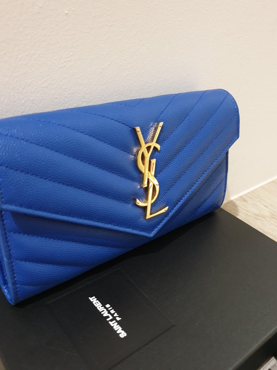 Preloved YSL Wallet, Luxury, Bags & Wallets on Carousell
