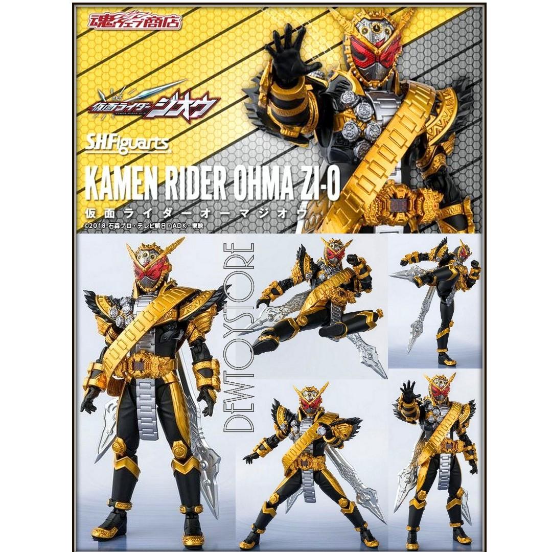 In Stock Bandai S H Sh Figuarts Shf Kamen Rider Zi O Kamen Rider Ohma Oma Zi O Tamashii Web Exclusive Toys Games Bricks Figurines On Carousell