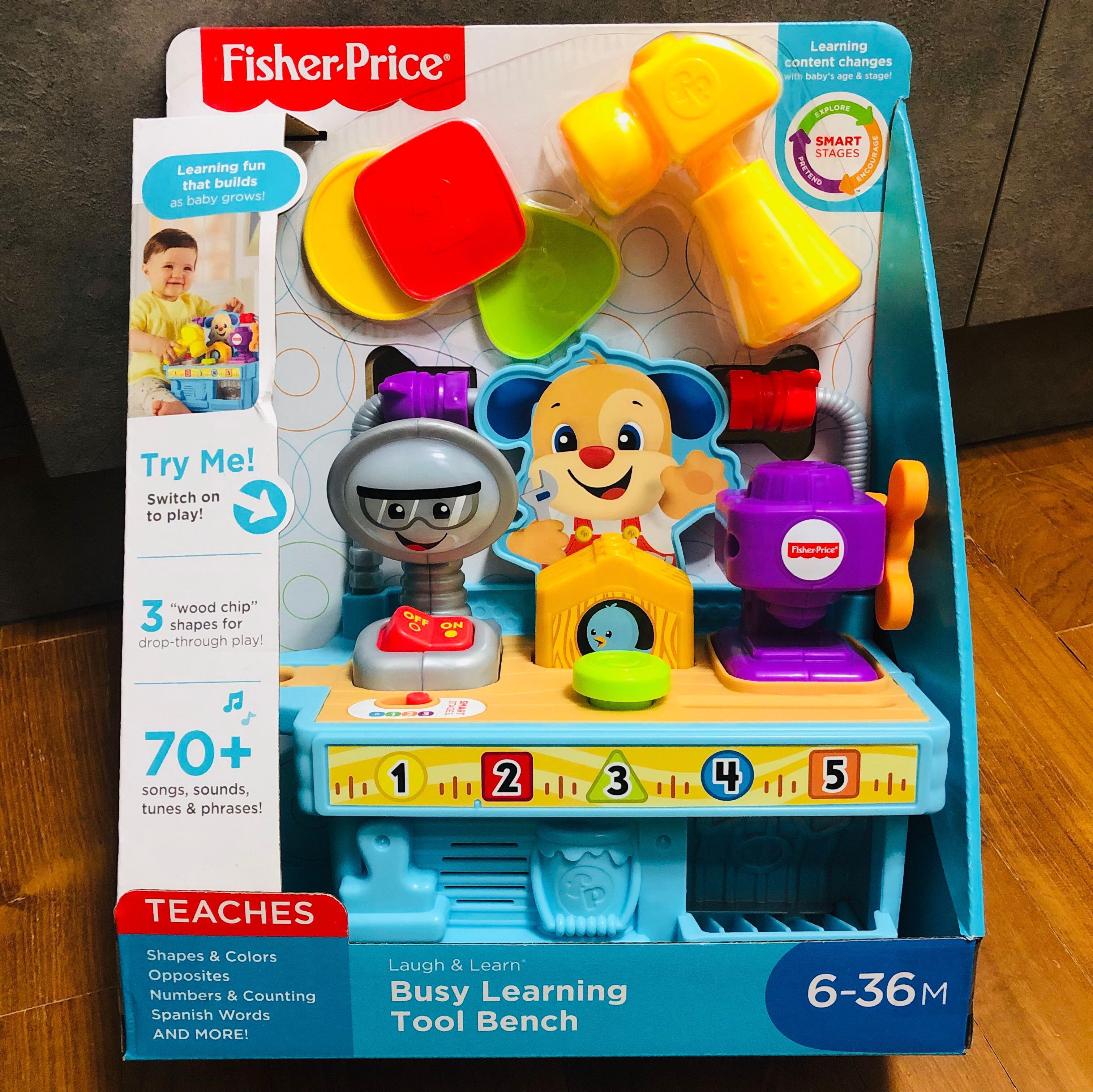 fisher price busy learning tool bench