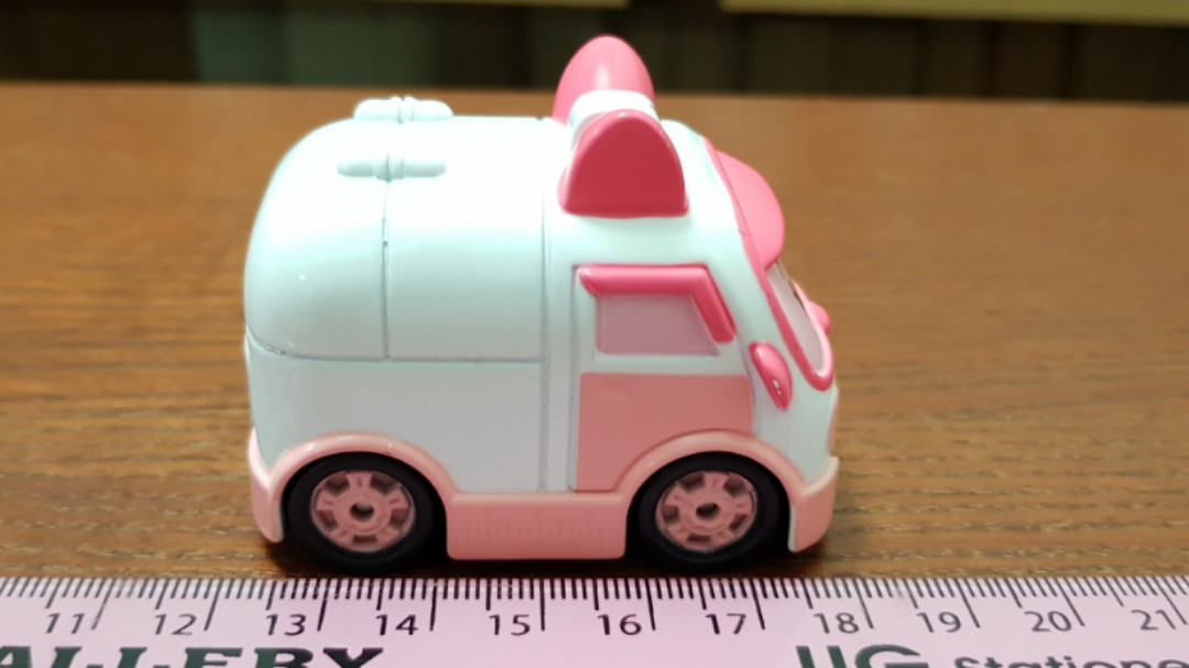 Pink ambulance toy store