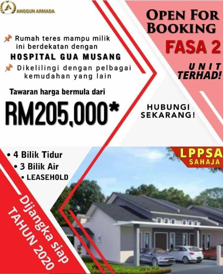 Rumah Kakitangan Kerajaan Di Kelantan Gua Musang Property For Sale On Carousell