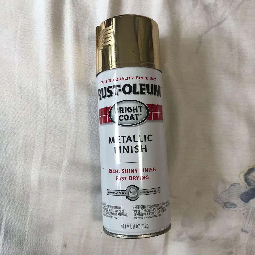 Rustoleum bright coat metallic finish gold online
