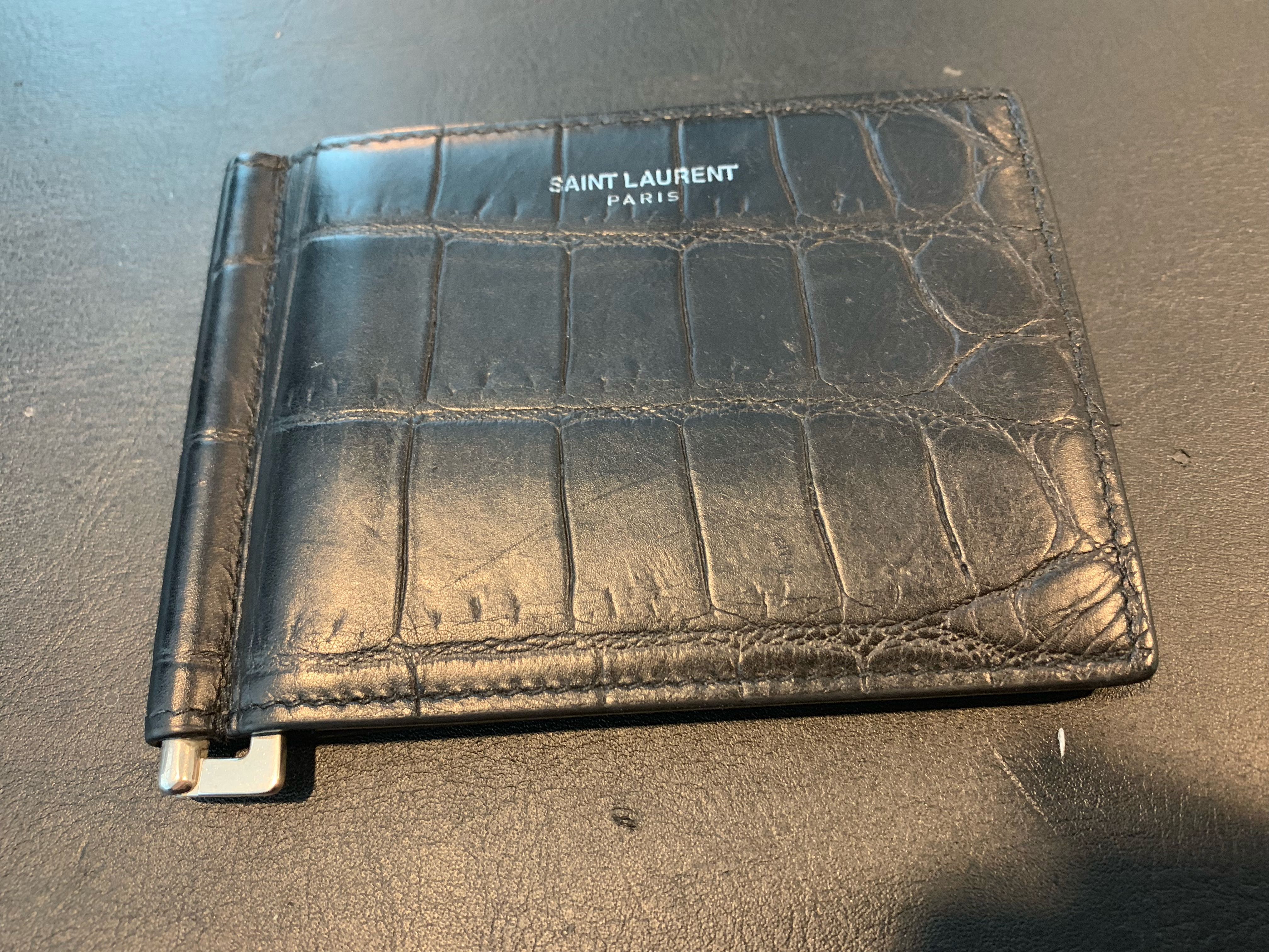 Saint Laurent - Money Clip Wallet Bovine