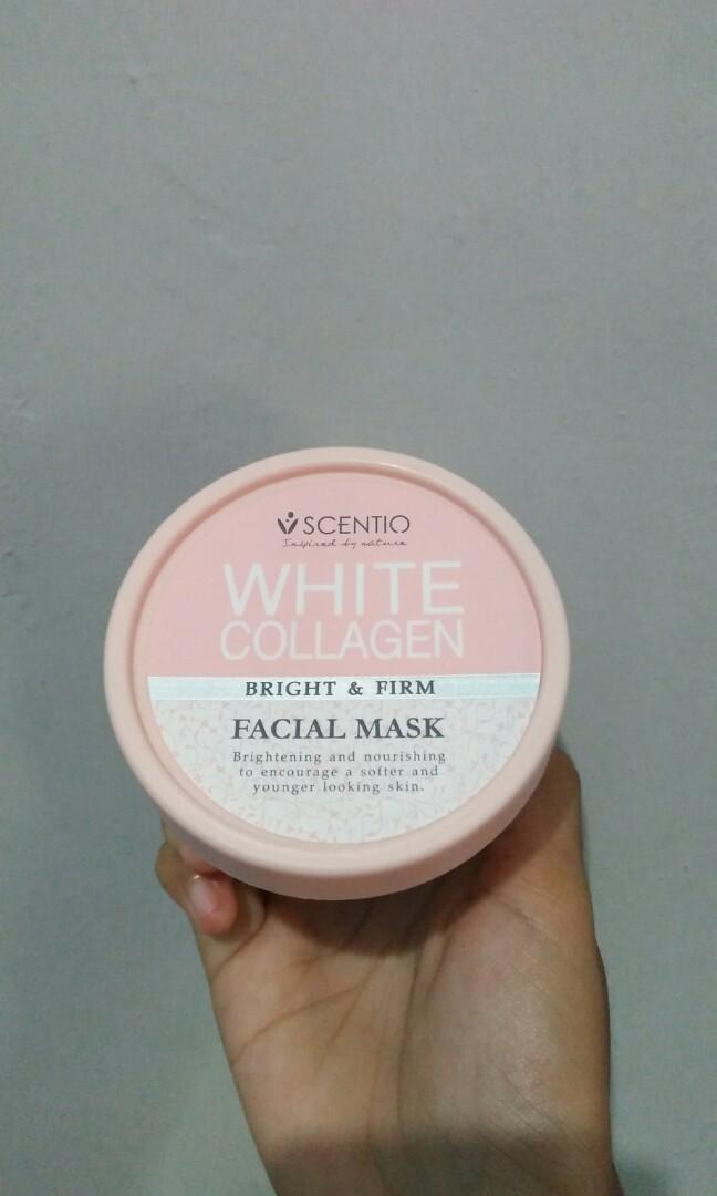 Reprice Scentio White Collagen Bright Firm Facial Mask Health