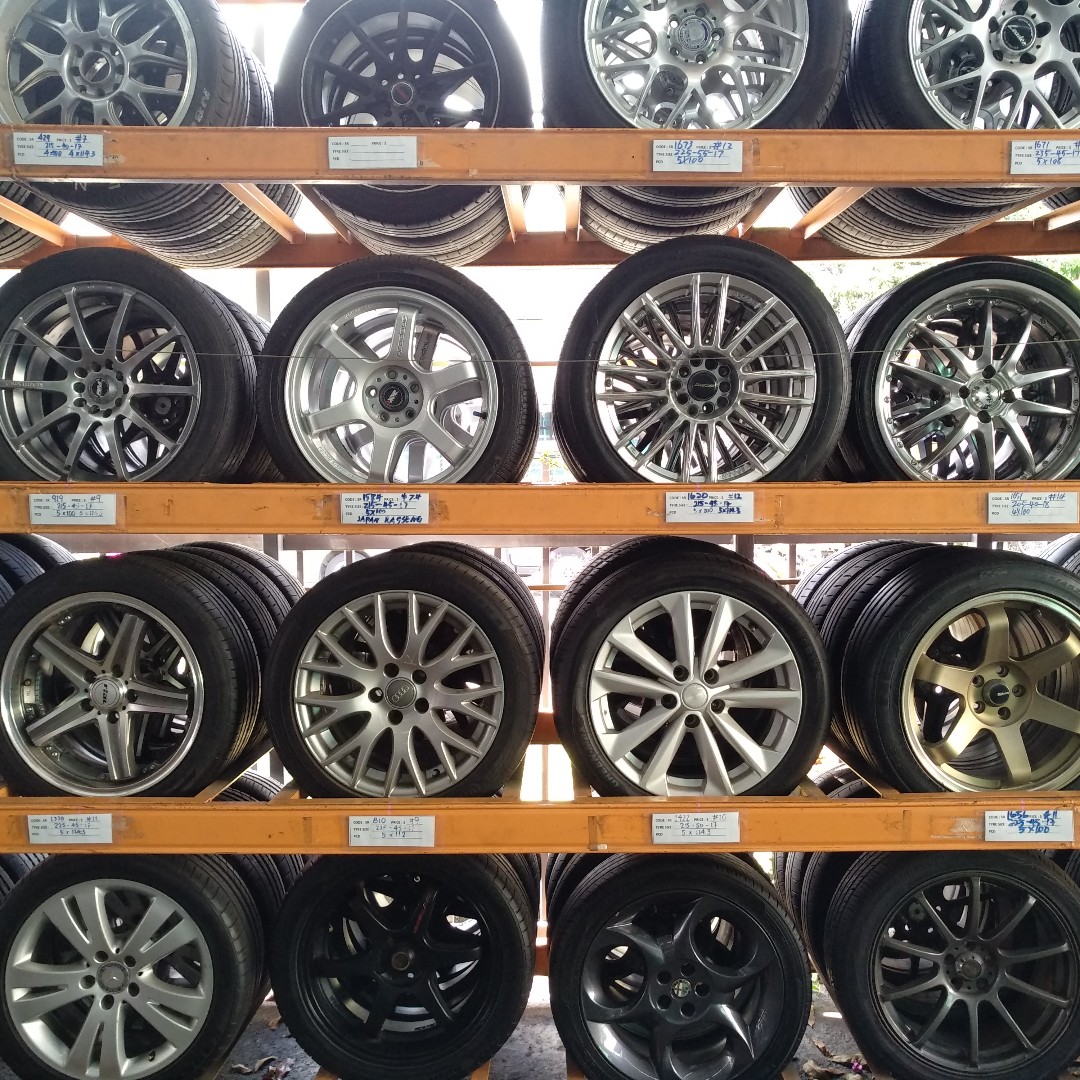 Second Hand Rims and Tyres on SALE!, Car Accessories, Tyres & Rims on