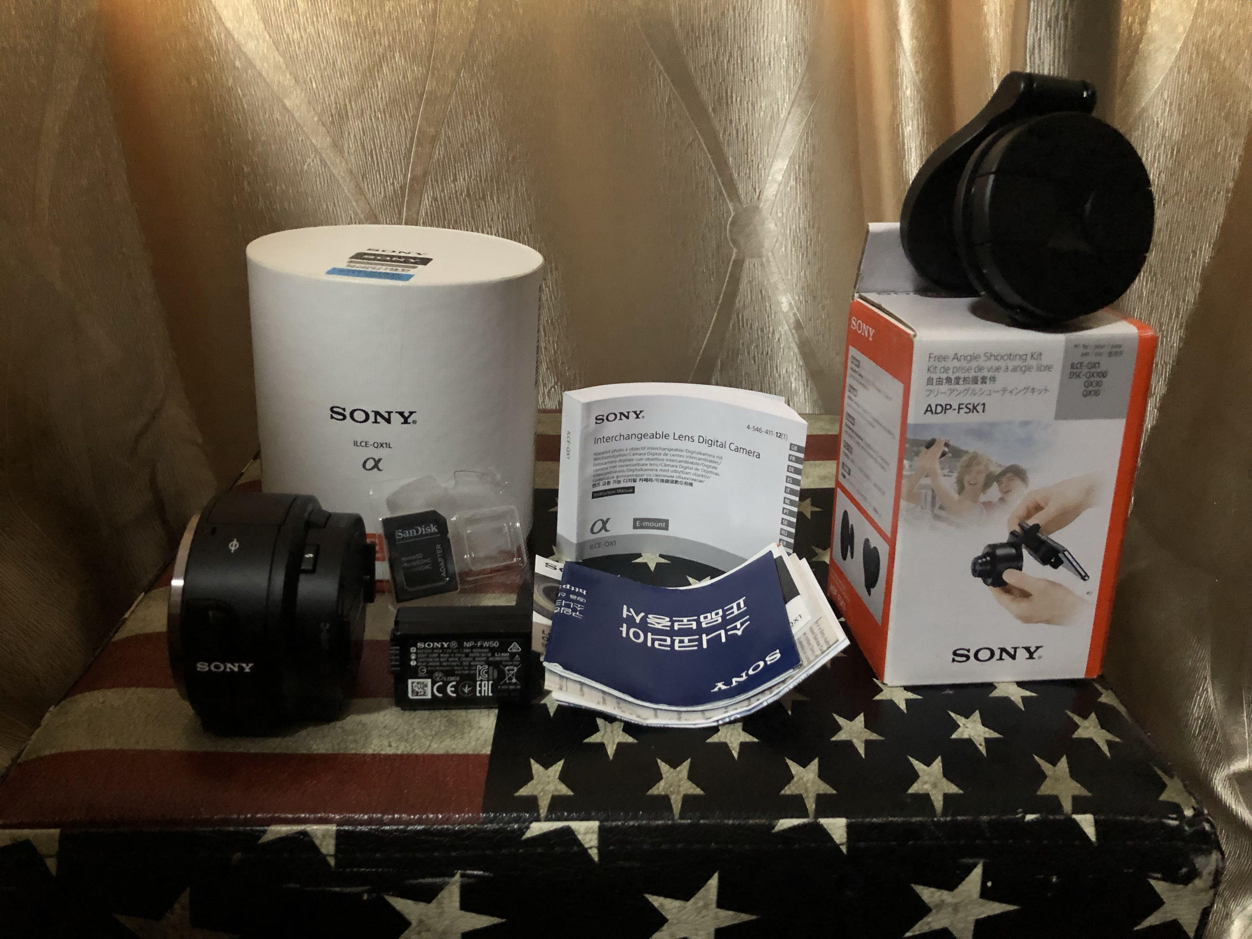 Sony Ilce Qx1l Photography Cameras Others On Carousell