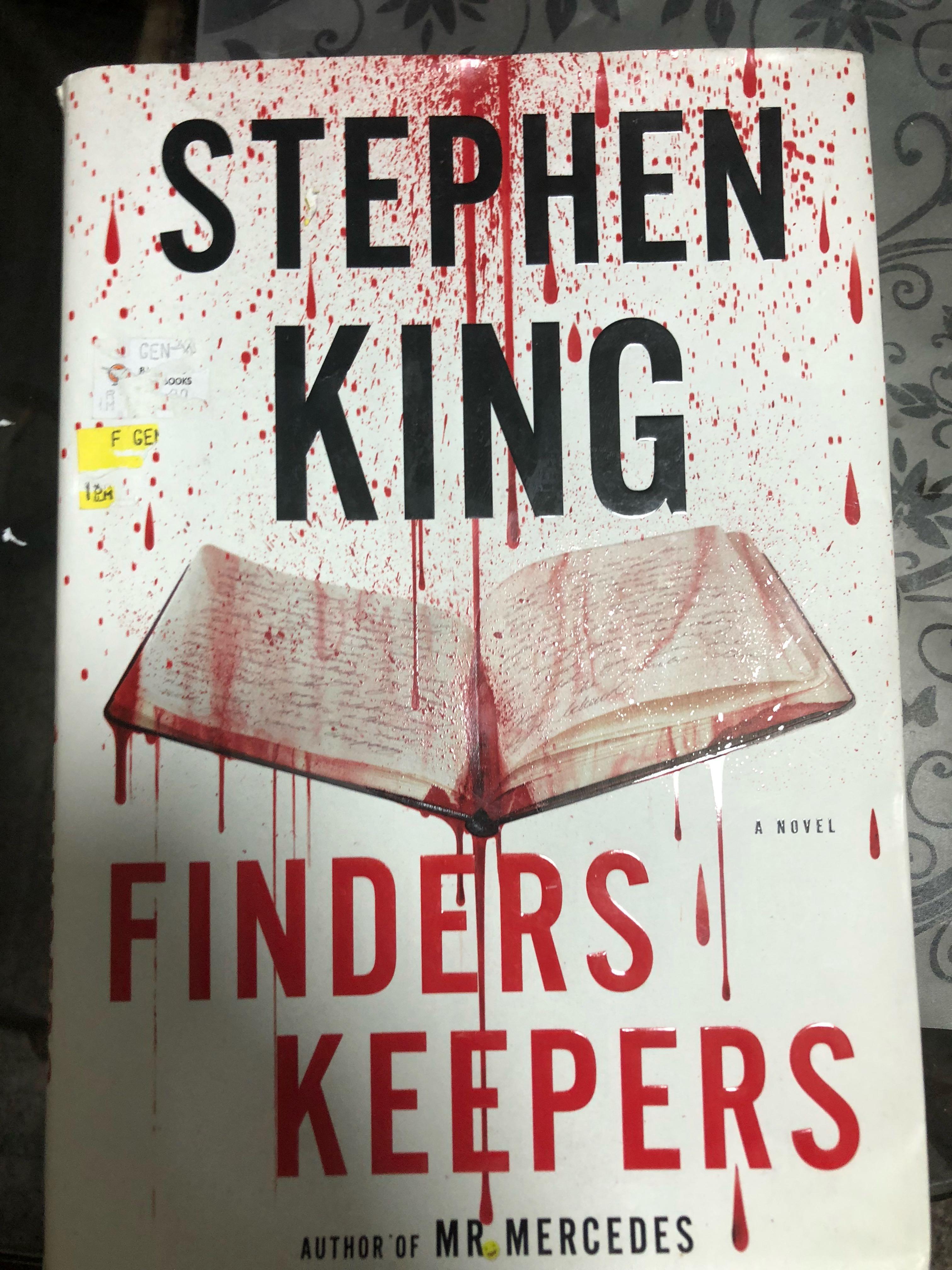 Stephen King Mercedes Series Books Stationery Fiction On Carousell