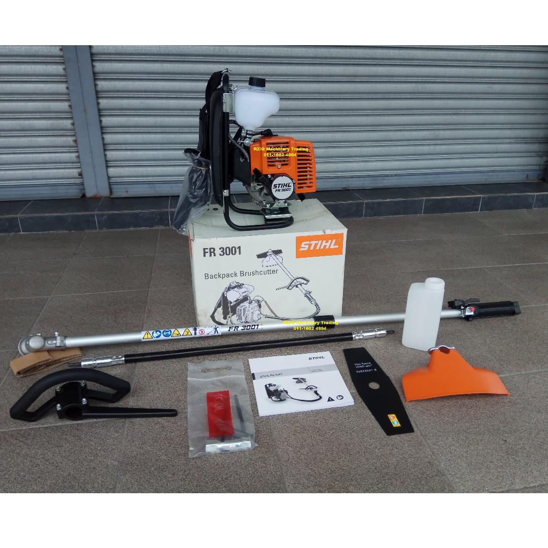 Stihl Fr3001 Brush Cutter Mesin Rumput Sandang Home Furniture Gardening On Carousell