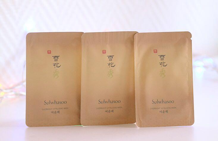 Sulwhasoo Overnight Vitalizing Mask EX, Beauty & Personal Care, Face ...