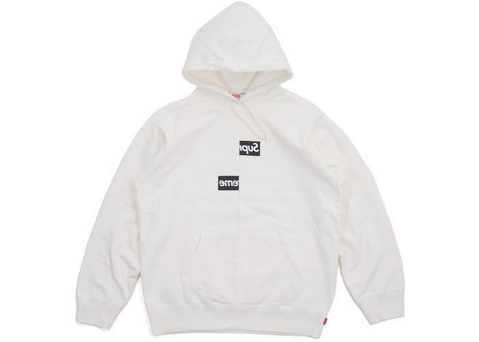 Cdg supreme hoodie on sale