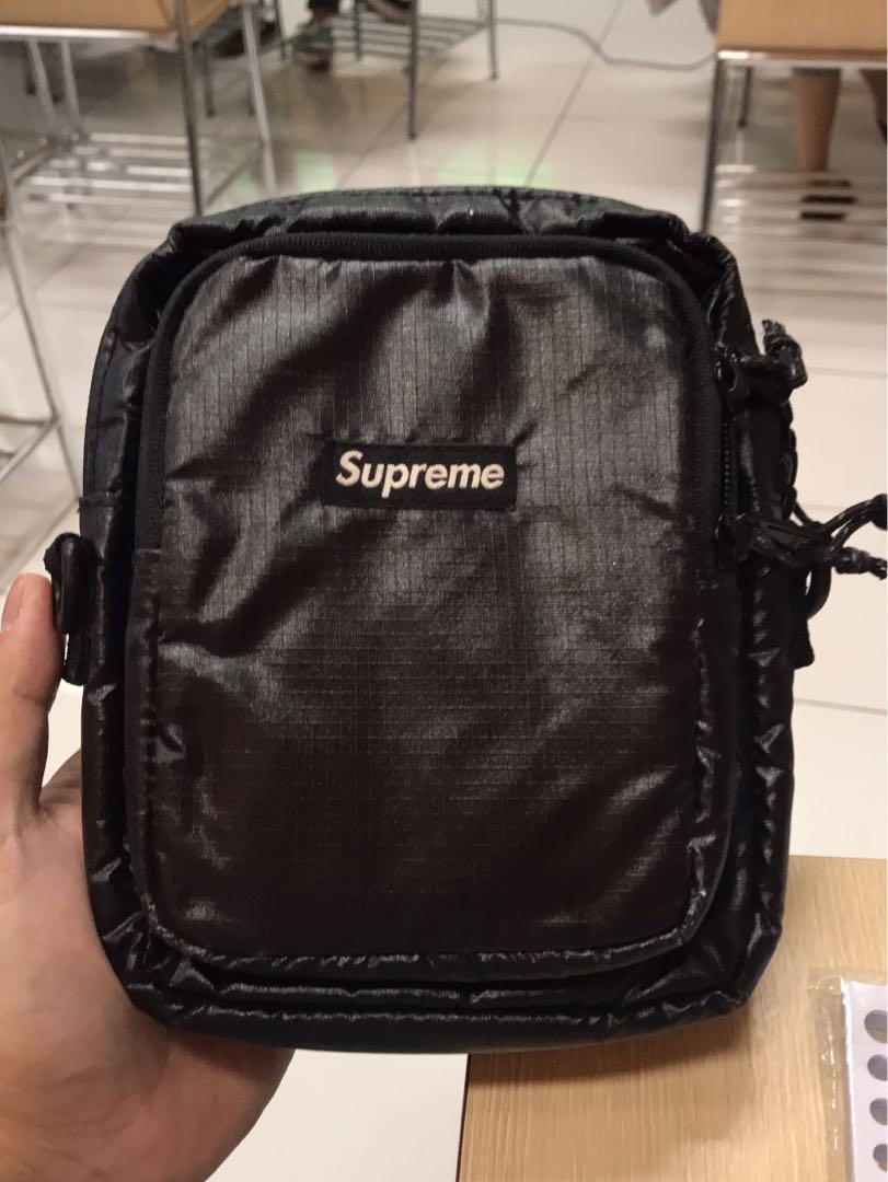 Afbeeldingsresultaat voor Supreme Shoulder Bag FW17 Black