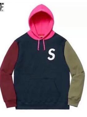 Supreme S Logo Colorblocked Hoodie 2024 vmi24