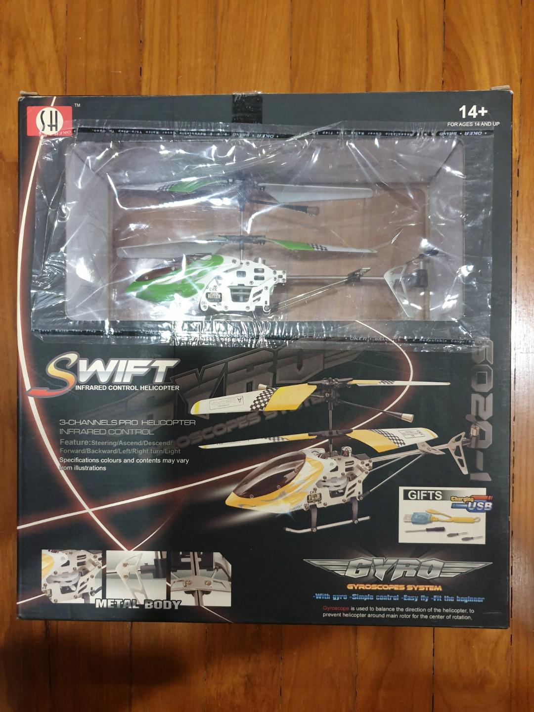 swift remote control helicopter