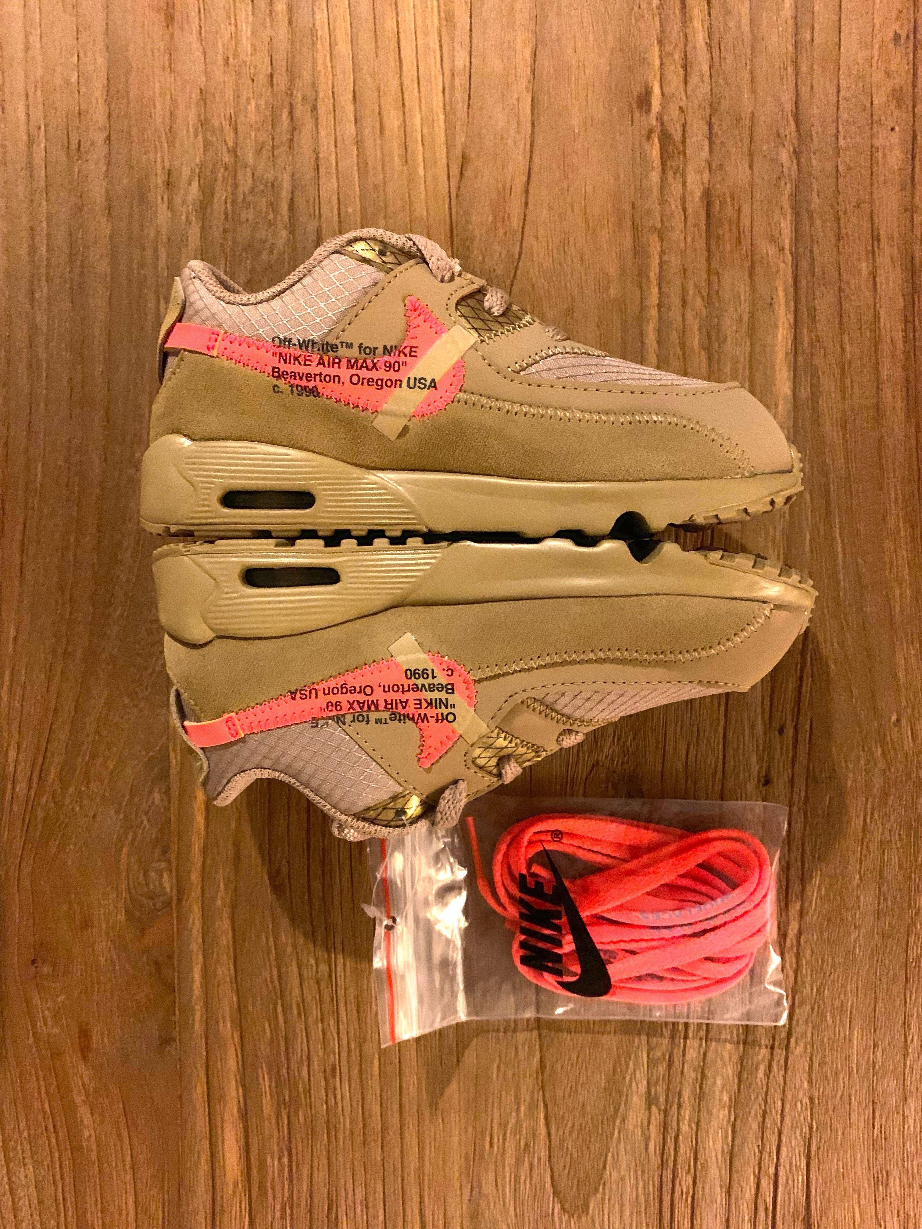 toddler air max 90 off white