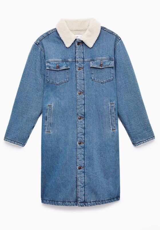 TNA Murad Denim Coat Women s Fashion Clothes on Carousell