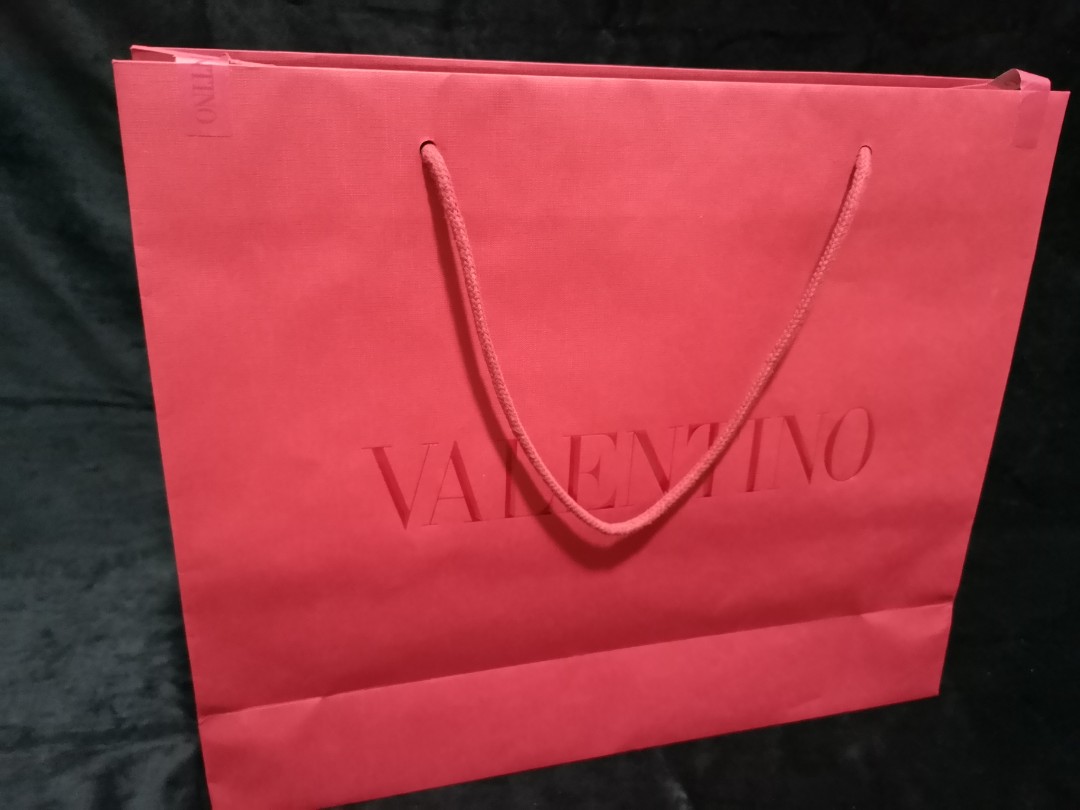 valentino paper bag
