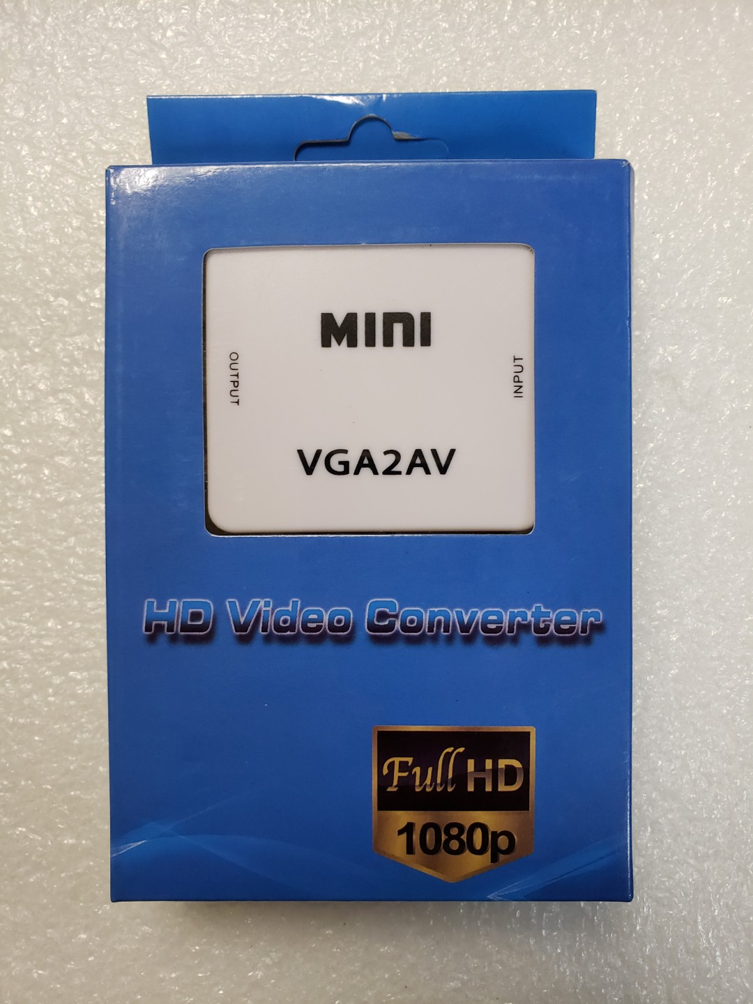 Vga 轉三色線vga To Av Rca轉換器 電子產品 其他 Carousell