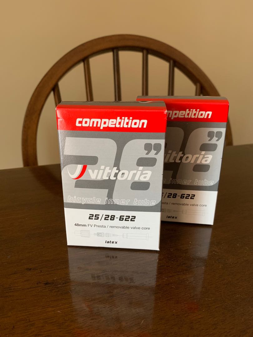 Vittoria Competition Latex Tube 700x25-28 48mm Presta Valve New in Box