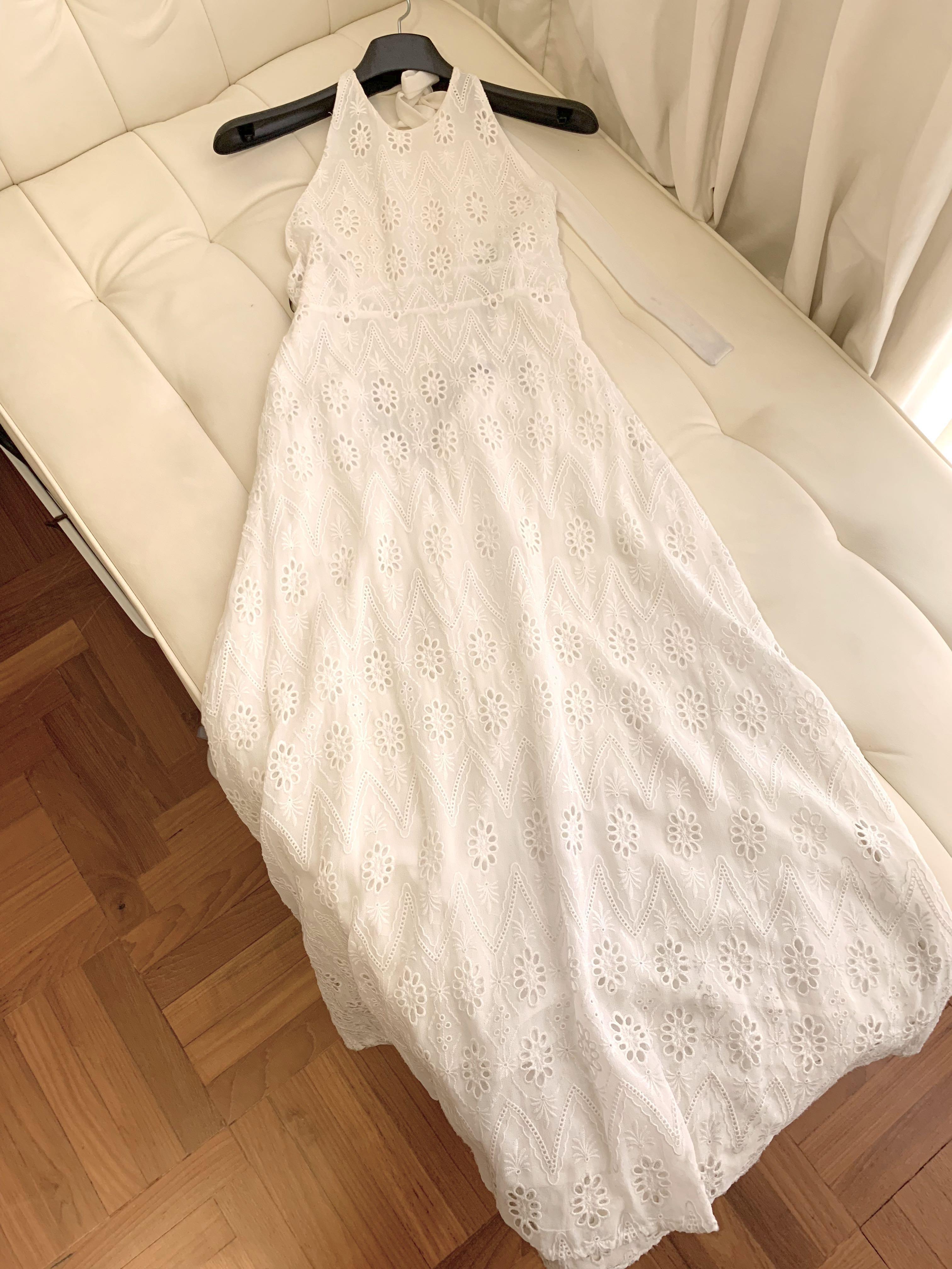 flared blazer dress AKIRA Representing Me Sleeveless Blazer Dress | White