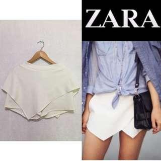 Zara origami skirt short