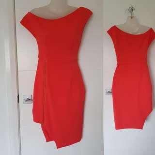 SEDUCE Asymmetrical dress Sz S